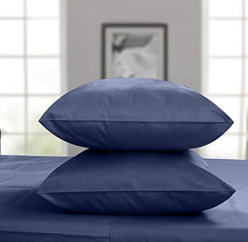 Certified 100% Egyptian Cotton Queen Pillowcases - 400 Thread Count Sateen Weave, ELS Combed Cotton, Solid Sage