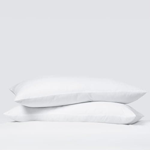 Linen Queen Pillow Set - Soft, Hypoallergenic & Machine Washable