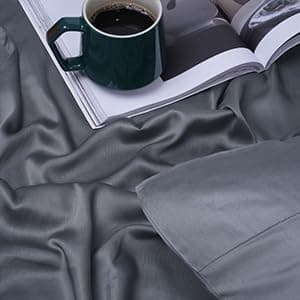 Breathable Bamboo Pillowcases Set of 2, Skin-Friendly King Size Cooling Pillow Covers