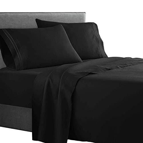 Clara Clark Supreme 1500 Thread Count 4PC Bed Sheet Set - Queen, Camel Gold