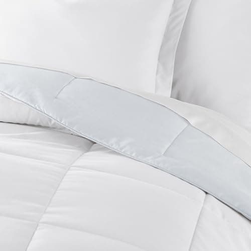 Linen Market Reversible Twin/Twin XL Comforter Set - Soft & Lightweight Down Alternative