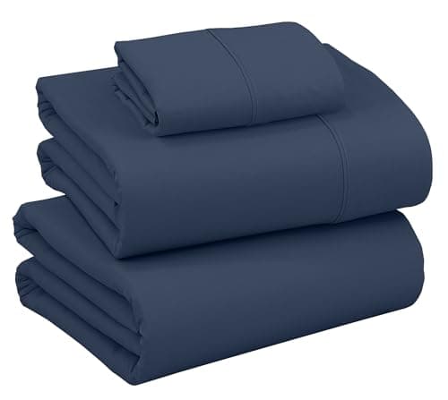 Full Size Brushed Microfiber Sheets Set with Deep Pockets - Pink Memories