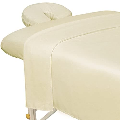 ForPro Professional Premium Microfiber Massage Sheet Set, Sage