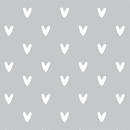 Premium Polaris Pattern 4 Piece Bed Sheet Set in Gray, Queen Size