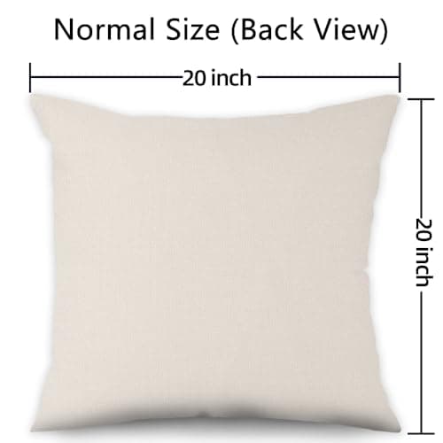 Boho Terracotta & Beige 20x20 Inch Abstract Sunrise Pillow Covers Set of 4