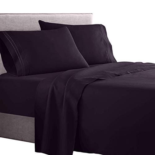 Clara Clark Supreme 1500 Thread Count 4PC Bed Sheet Set - Queen, Camel Gold
