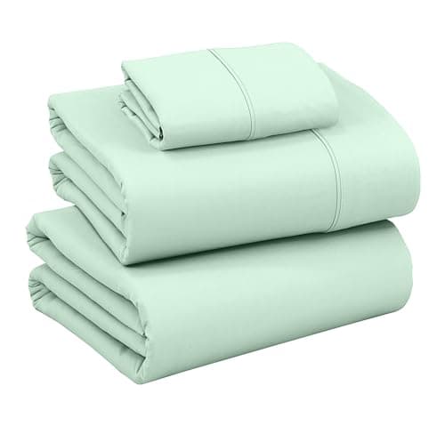 Full Size Brushed Microfiber Sheets Set with Deep Pockets - Pink Memories