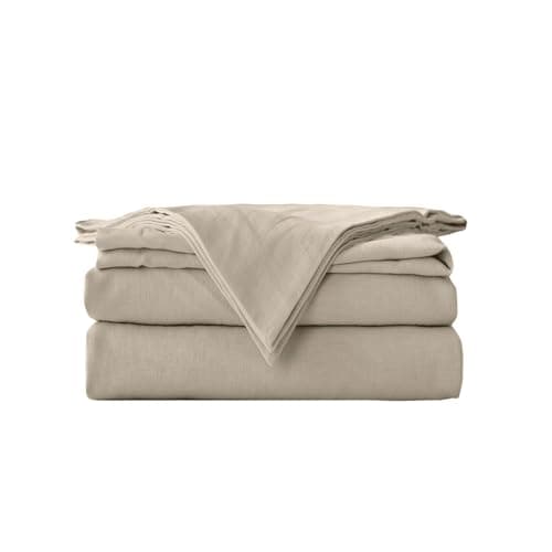 Simple & Opulent French Linen Duvet Cover Set - Queen, 3 Pieces