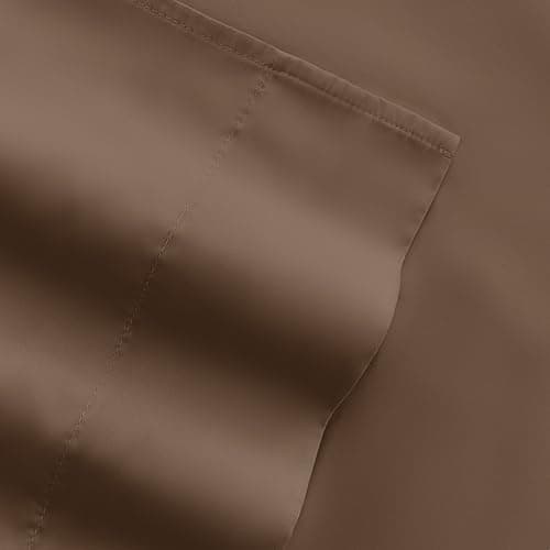 Market King 6-Piece Linen Sheet Set - Ultra Comfort & Cooling - Deep Pocket - Oeko-TEX Certified - Ivory