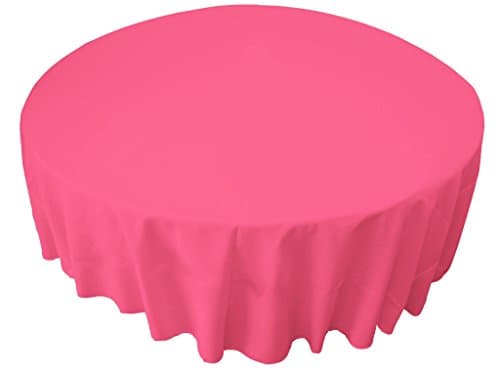 LA Linen Washable Emerald Green 108"Round Tablecloth