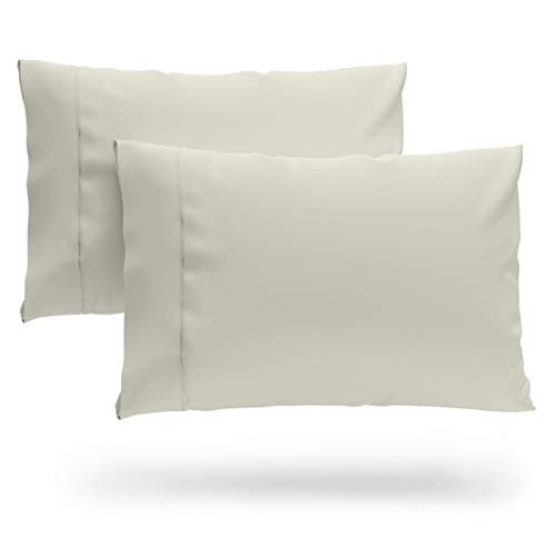 Cosy House Collection Bamboo Derived Rayon Pillowcase Set - Ultra Soft, Cooling Standard/Queen (Chocolate)