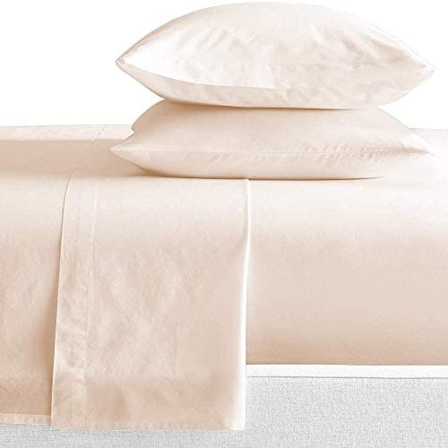 Luxury 100% Egyptian Cotton Queen Pillowcase, White Stripe (800TC)