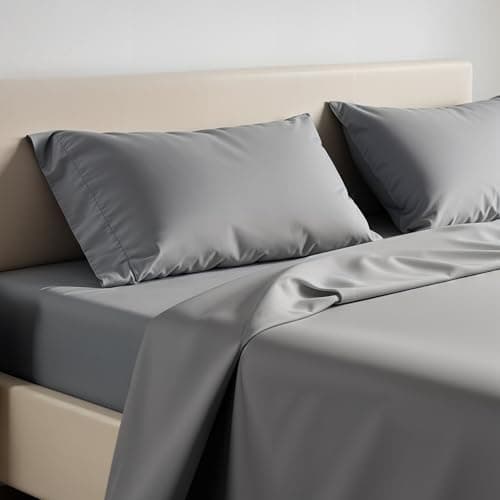 Deluxe Queen Size Microfiber Sheet Set - Soft, Breathable, Hotel Luxury, Deep Pocket, Fade Resistant