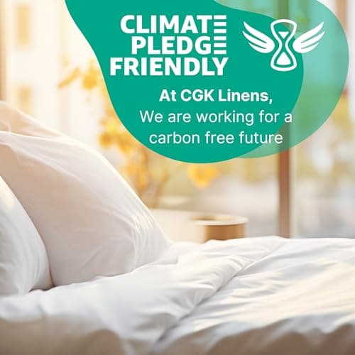 Cotton Queen Size Pillow Cases - Cooling, Breathable & Soft - 400 Thread Count - Machine Washable - White