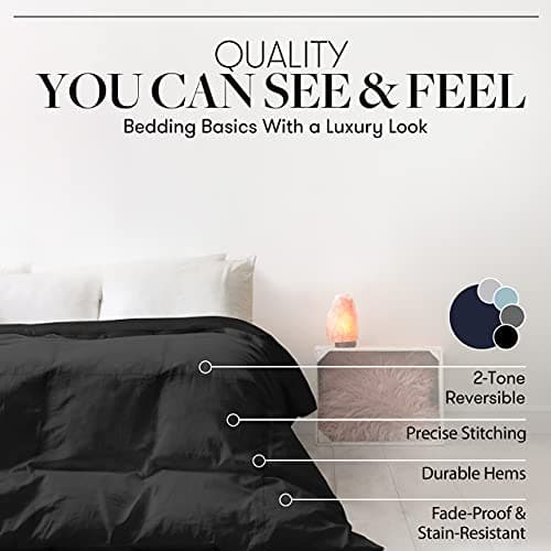 Luxury Goose Down Alternative Reversible Comforter - Twin/Twin XL - Brown/Cream
