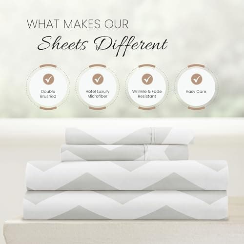 Ultra-Soft Cooling Bed Sheets for Queen Size Bed