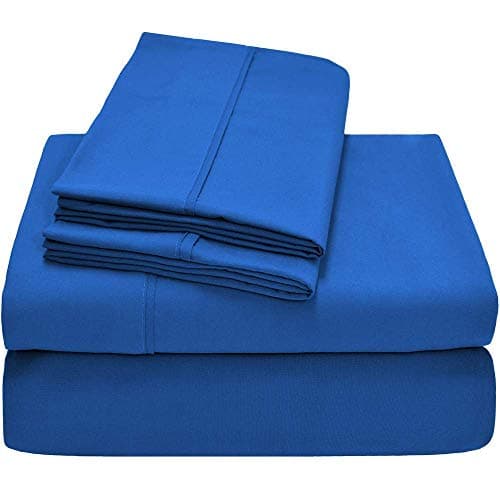 100% Pure Egyptian Cotton 800 Thread Count Sateen Weave Bed Sheets - Full Size, Chocolate