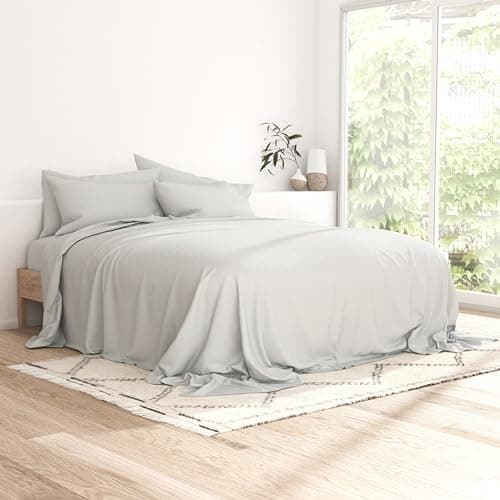 Essential Ultra Soft Linen Sheet Set 4-Piece Microfiber Bedding