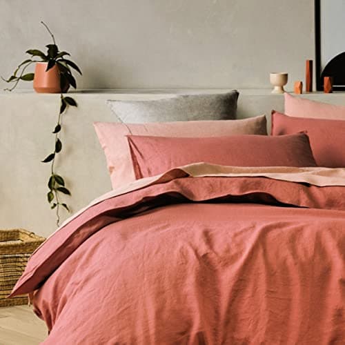 Forest Green Linen 4-Pc Sheet Set with Deep Pocket(Full)