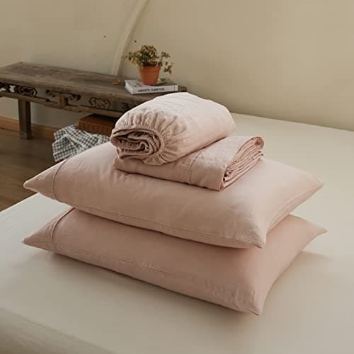 Simple&Opulence 100% Linen 4-Piece Sheet Set - Full Size