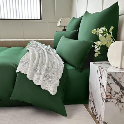 White Ultra Soft Boho Tassel Queen Duvet Cover & Pillow Shams 3-Piece Set