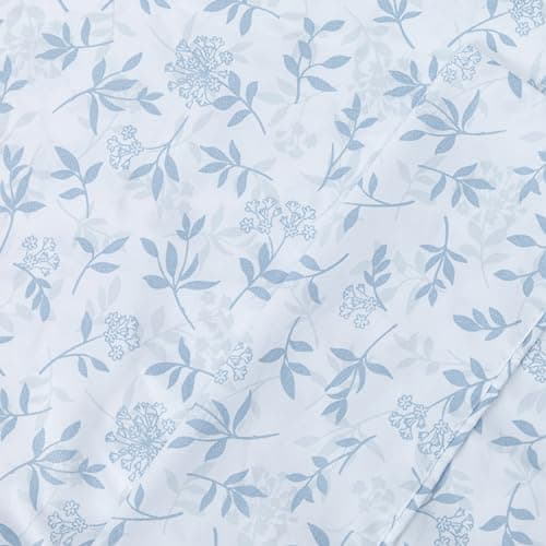 Pointehaven King Bed Sheet Set - 4 Pieces Microfiber Bedding (King Daisy)