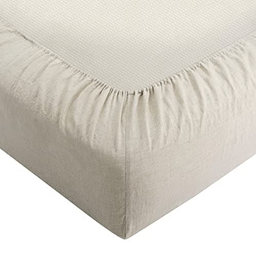 100% French Linen Sheets Set - Full Size Organic Flax Bedding
