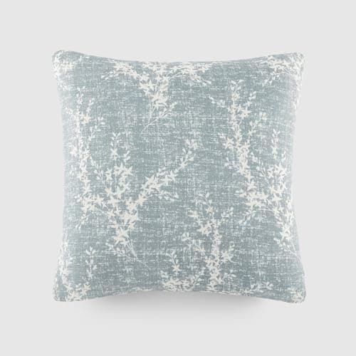 Linen Market Mustard Framed Stripe Cotton Decor Throw Pillow