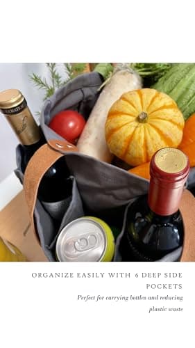 Reusable Heavy Duty Tote Bags for Bulk Shopping