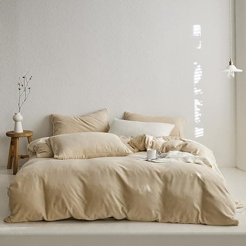 White Pure White Bedding Comforter Set Queen Size Ultra Soft Breathable Solid Blanket for Women Men Adults