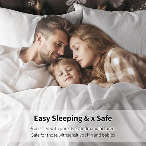 100% Linen King Size Bed Sheet Set - Solid White Color