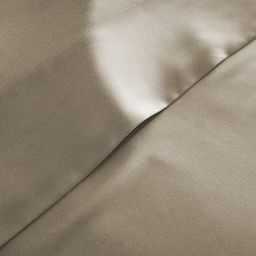 Bamboo Viscose 4-Piece Bed Sheet Set, Cooling & Soft Black Full Size