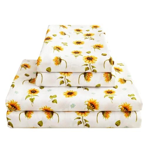Purple Paisley Butterfly Floral Bed Sheets Set