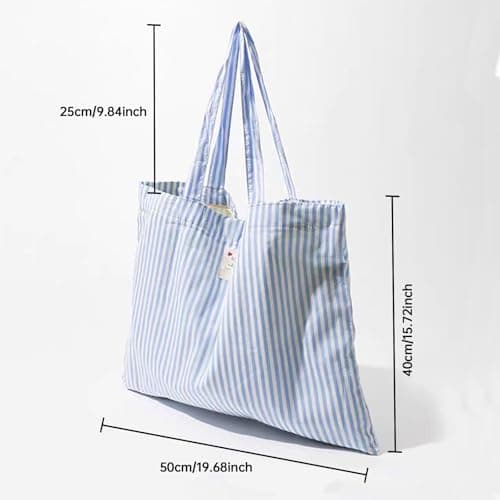 Eco-Friendly Organic Cotton Tote Bag, Durable for Shopping and Groceries