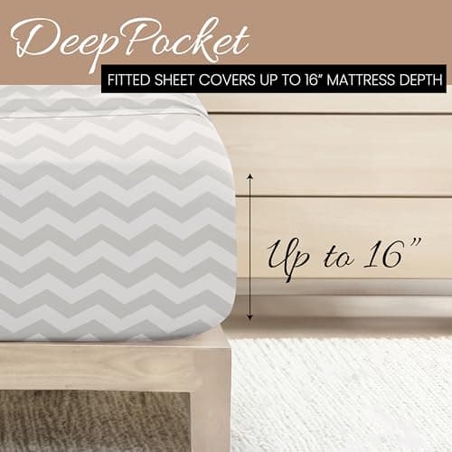 Ultra-Soft Cooling Bed Sheets for Queen Size Bed