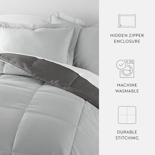 3-Piece Reversible Down Alternative Comforter Set