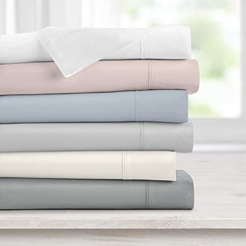 Flannel Bed Sheets for Queen Size Bed - Soft and Cooling - Deep Pocket - 4 Piece Set