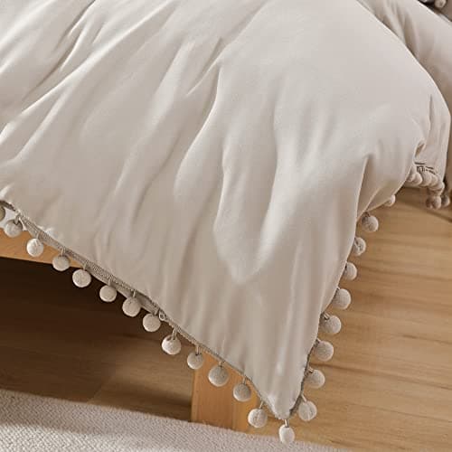 YIRDDEO Queen Comforter Set - Soft Bedding for All Seasons - 3 Pieces