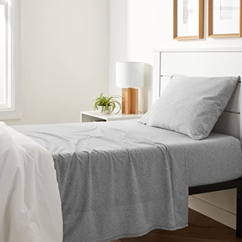 Amazon Basics Full Size Oatmeal 4-Piece Bed Sheet Set