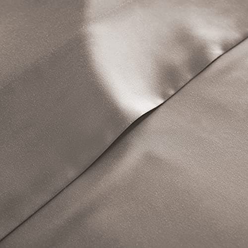Bamboo Viscose 4-Piece Bed Sheet Set, Cooling & Soft Black Full Size