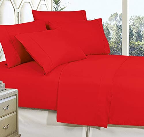 Premier Quality 1800 Thread Count, Wrinkle-Resistant 2-Piece Pillowcases, Standard Size - Lime