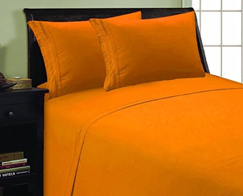 Elegant 1500 Thread Count Microfiber Twin Sheet Set, Deep Pocket Up to 16", Purple