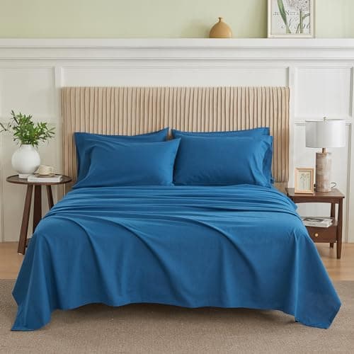 Simple Opulence Belgian Linen Sheet Set, Queen Size