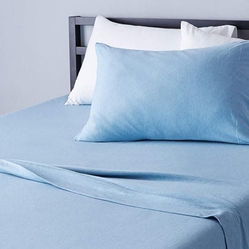 Amazon Basics Full Size Oatmeal 4-Piece Bed Sheet Set