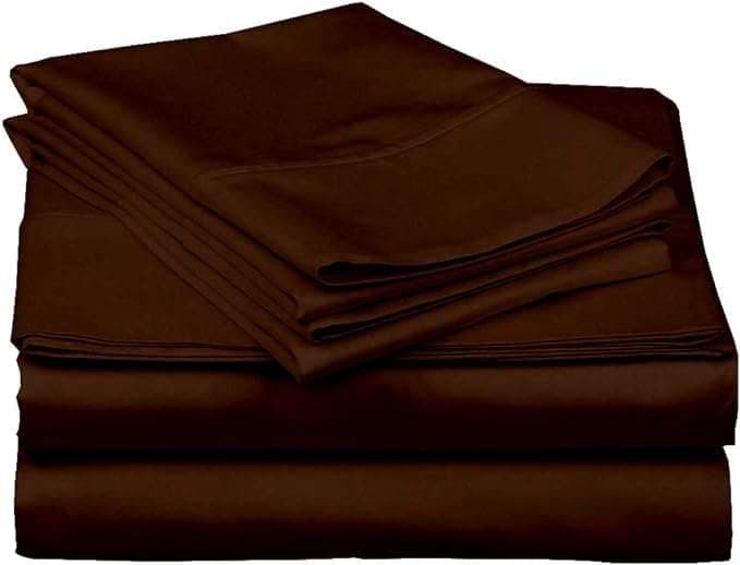 100% Egyptian Cotton 16inch Deep Pocket Queen Sheet Set, White