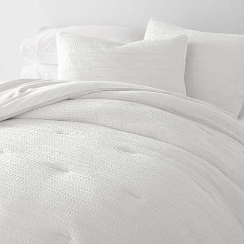 Linen Market Reversible Twin Comforter Set - Soft & Lightweight Down Alternative