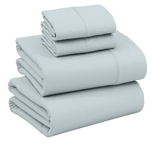 Full Size Brushed Microfiber Sheets Set with Deep Pockets - Pink Memories