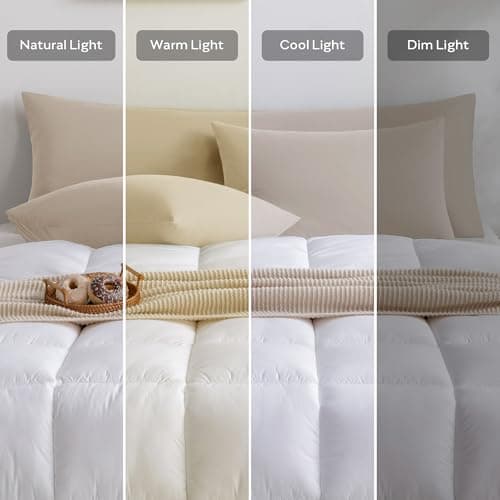 JELLYMONI Linen Grey 20x26 Pillowcases Set of 2 100% Washed Cotton