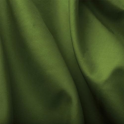 Doz 100% GOTS Certified Organic Cotton King Sheet Set, Long Staple Percale, Durable & Breathable