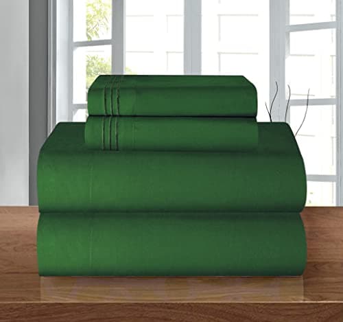 Luxury 1500 Thread Count Queen Sheet Set, Wrinkle Resistant, Turquoise